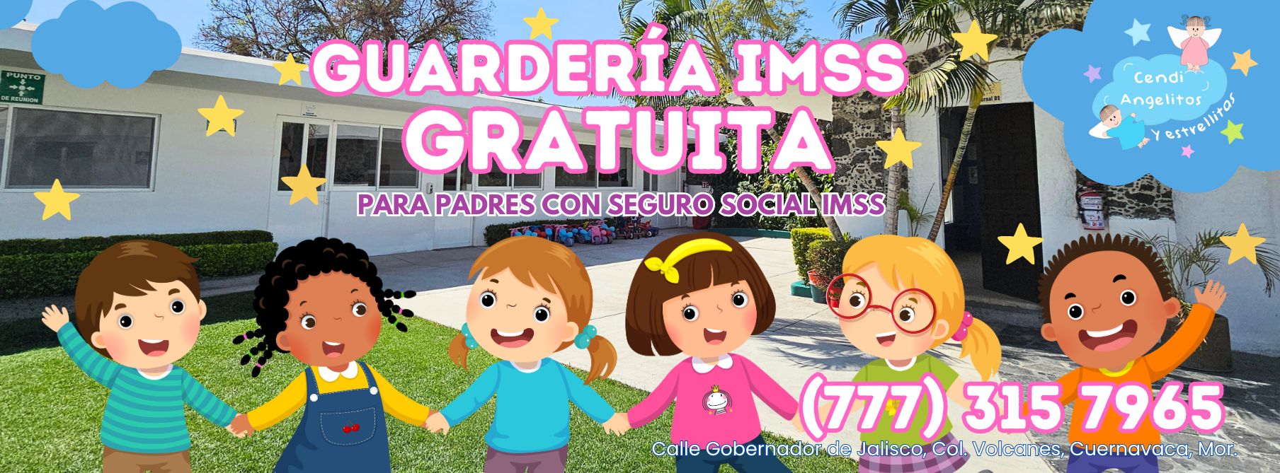 Instalaciones de la Guardería Angelitos y Estrellitas